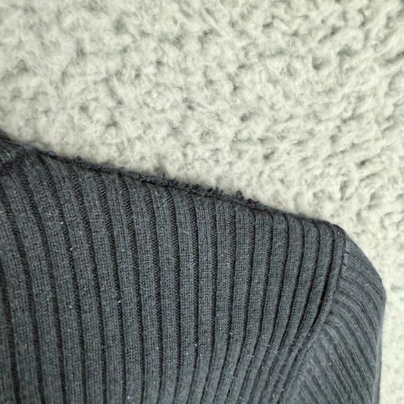 Vintage Ralph Lauren Polo Jeans Co Turtleneck Sweater Women L Black Cotton Gift - Picture 3 of 8